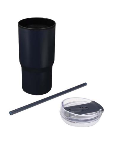 Vaso térmico de doble pared reciclado RCS de 540 ml de Westin con pajita N55959001