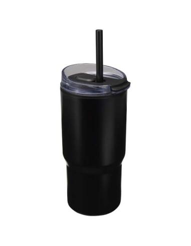 Vaso térmico de doble pared reciclado RCS de 540 ml de Westin con pajita N09959001