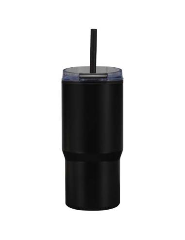 Vaso térmico de doble pared reciclado RCS de 540 ml de Westin con pajita N09959001