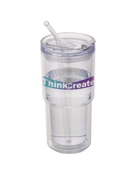 Vaso de plástico de doble pared Archer de 480 ml N10769001