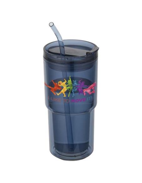 Vaso de plástico de doble pared Archer de 480 ml N15769001
