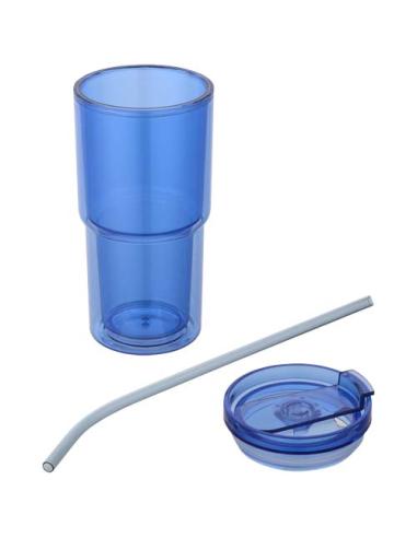 Vaso de plástico de doble pared Archer de 480 ml N35769001