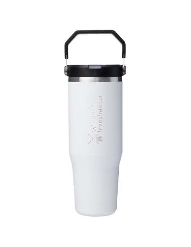 Stanley IceFlow™ 2.0 Vaso aislado de acero inoxidable de 890 ml con pajita abatible N10289001