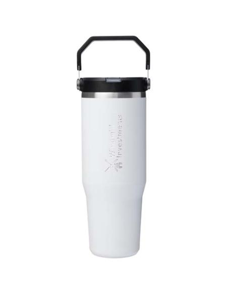 Stanley IceFlow™ 2.0 Vaso aislado de acero inoxidable de 890 ml con pajita abatible N10289001