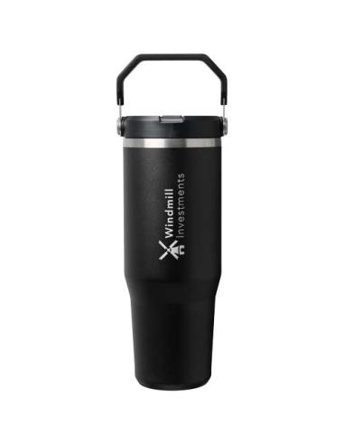Stanley IceFlow™ 2.0 Vaso aislado de acero inoxidable de 890 ml con pajita abatible N09289001