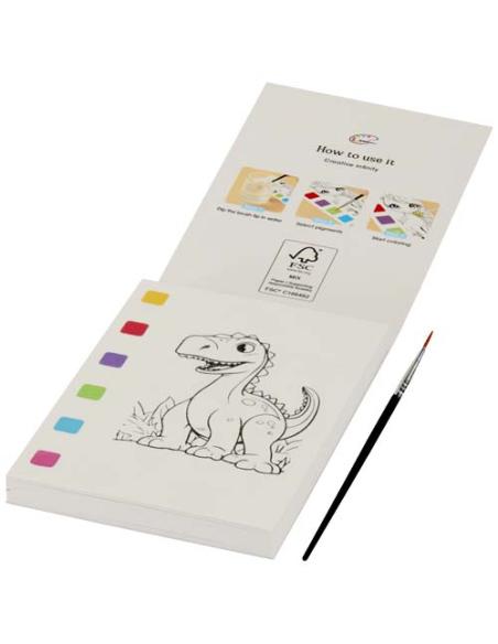 Set de cuaderno para colorear y rotuladores acuarelables N10144601