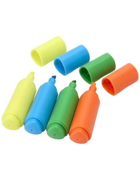 Set de rotuladores fluorescentes de plástico reciclado N99074601