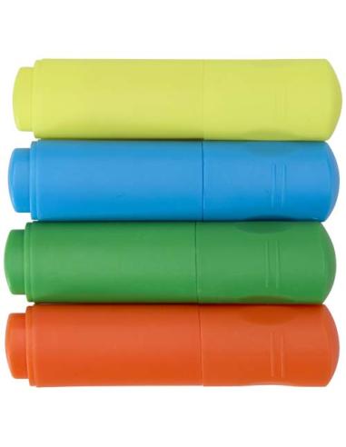 Set de rotuladores fluorescentes de plástico reciclado N99074601