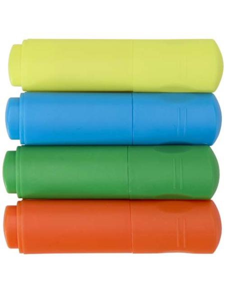 Set de rotuladores fluorescentes de plástico reciclado N99074601