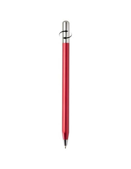 Bolígrafo giratorio SMART de aluminio reciclado (tinta negra) N12282701