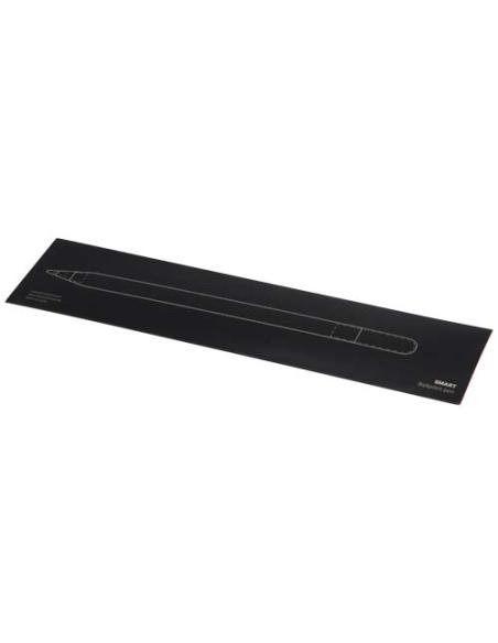 Bolígrafo giratorio SMART de aluminio reciclado (tinta negra) N09282701