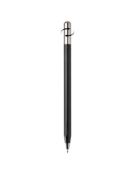 Bolígrafo giratorio SMART de aluminio reciclado (tinta negra) N09282701
