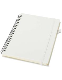 Cuaderno Liss A5 de tapa dura de plástico reciclado con espiral N10203701