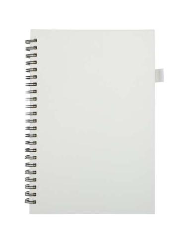 Cuaderno Liss A5 de tapa dura de plástico reciclado con espiral N10203701