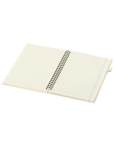 Cuaderno Liss A5 de tapa dura de plástico reciclado con espiral N10203701