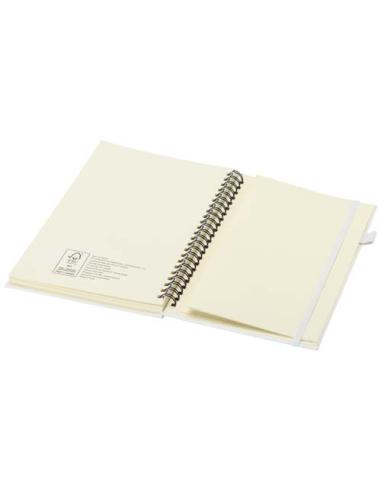 Cuaderno Liss A5 de tapa dura de plástico reciclado con espiral N10203701