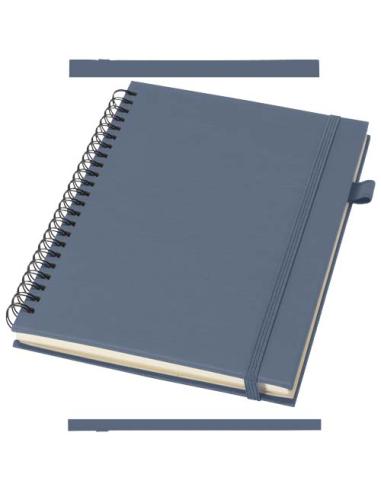 Cuaderno Liss A5 de tapa dura de plástico reciclado con espiral N55203701