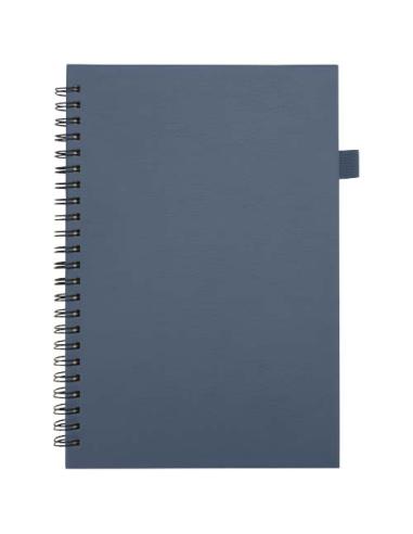 Cuaderno Liss A5 de tapa dura de plástico reciclado con espiral N55203701