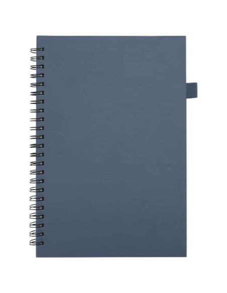 Cuaderno Liss A5 de tapa dura de plástico reciclado con espiral N55203701