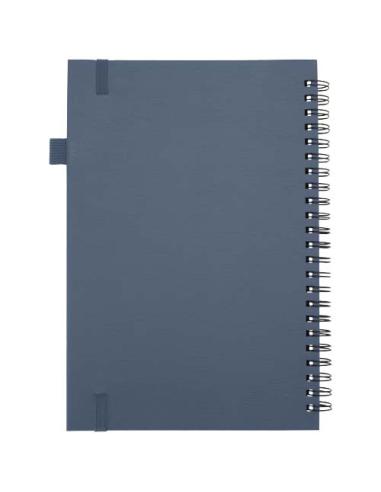 Cuaderno Liss A5 de tapa dura de plástico reciclado con espiral N55203701