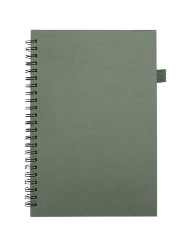 Cuaderno Liss A5 de tapa dura de plástico reciclado con espiral N26203701