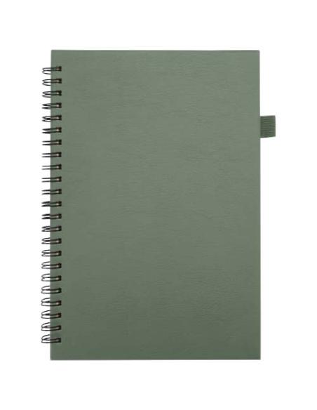 Cuaderno Liss A5 de tapa dura de plástico reciclado con espiral N26203701