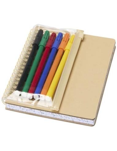 Set de cuaderno de tapa dura y rotuladores Squiggle B6 N60033701