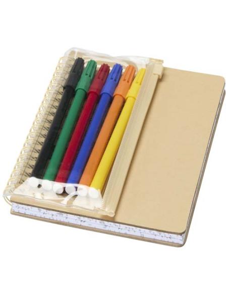 Set de cuaderno de tapa dura y rotuladores Squiggle B6 N60033701