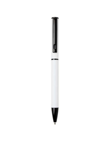 Bolígrafo giratorio de aluminio reciclado Verton con funda (tinta azul) N10133701
