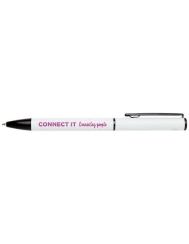 Bolígrafo giratorio de aluminio reciclado Verton con funda (tinta azul) N10133701