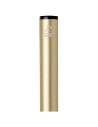 Bolígrafo giratorio de aluminio reciclado Verton con funda (tinta azul) N41133701