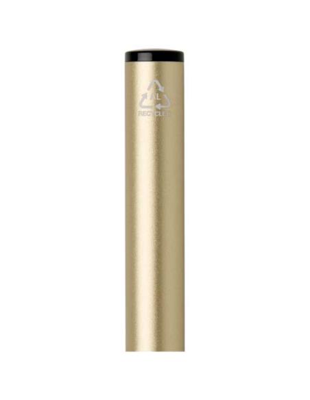 Bolígrafo giratorio de aluminio reciclado Verton con funda (tinta azul) N41133701