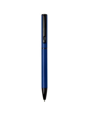 Bolígrafo giratorio de aluminio reciclado Verton con funda (tinta azul) N55133701