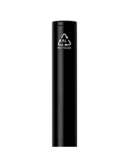 Bolígrafo giratorio de aluminio reciclado Verton con funda (tinta azul) N09133701