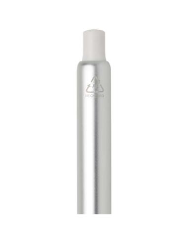 Bolígrafo de aluminio reciclado Soffit con mecanismo de clic y acabado anodizado (tinta azul) N10233701