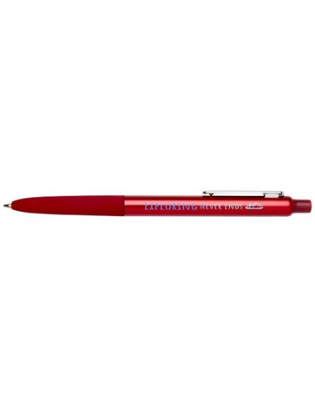 Bolígrafo de aluminio reciclado Soffit con mecanismo de clic y acabado anodizado (tinta azul) N12233701
