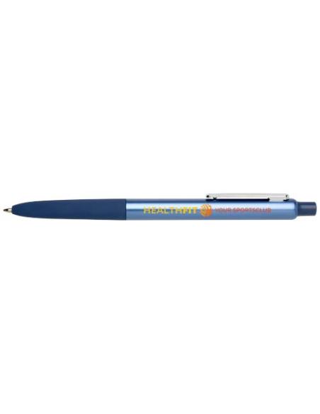 Bolígrafo de aluminio reciclado Soffit con mecanismo de clic y acabado anodizado (tinta azul) N55233701