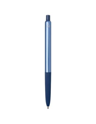 Bolígrafo de aluminio reciclado Soffit con mecanismo de clic y acabado anodizado (tinta azul) N55233701