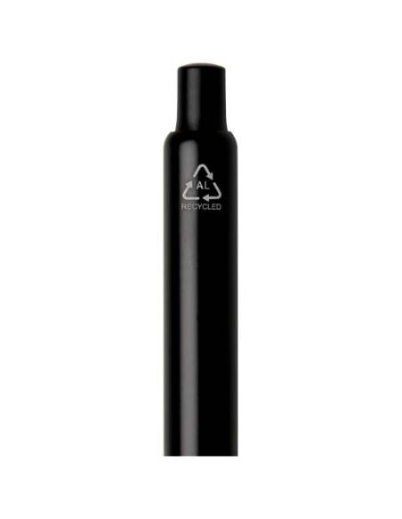 Bolígrafo de aluminio reciclado Soffit con mecanismo de clic y acabado anodizado (tinta azul) N09233701