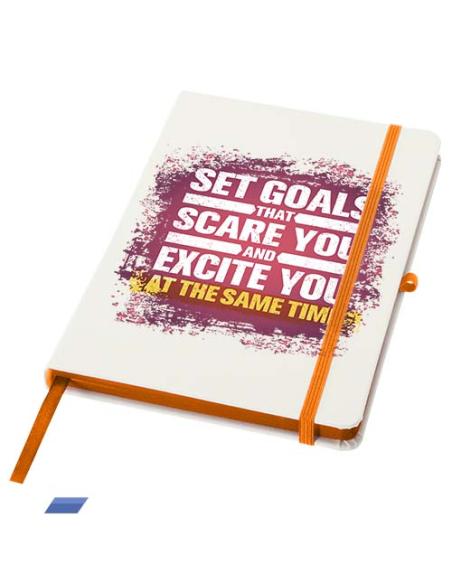 Cuaderno Spectrum A5 de tapa dura con bordes de colores N13104701