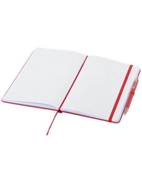 Set de cuaderno reciclado y bolígrafo Spectrum A5 N12204701