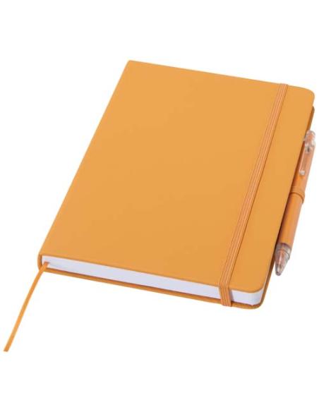 Set de cuaderno reciclado y bolígrafo Spectrum A5 N13204701