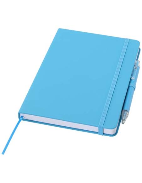 Set de cuaderno reciclado y bolígrafo Spectrum A5 N05204701