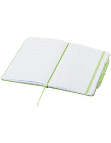 Set de cuaderno reciclado y bolígrafo Spectrum A5 N36204701