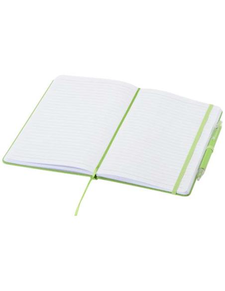 Set de cuaderno reciclado y bolígrafo Spectrum A5 N36204701