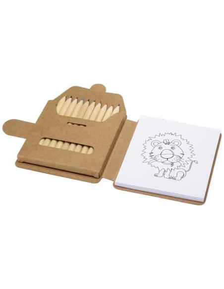 Set de bloc de dibujo y lápices Chroma N60799701