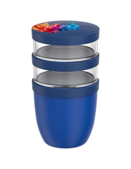 Fiambrera con 3 piezas de 500 ml + 2 × 200 ml Mepal Ellipse N19341311
