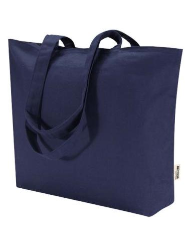 Bolsa Tote de algodón 320 g/m² con cremallera Ningbo N55133021