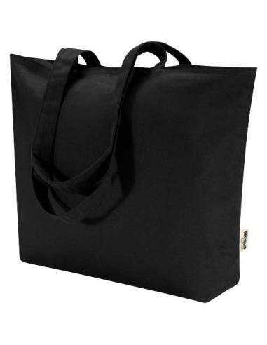 Bolsa Tote de algodón 320 g/m² con cremallera Ningbo N09133021