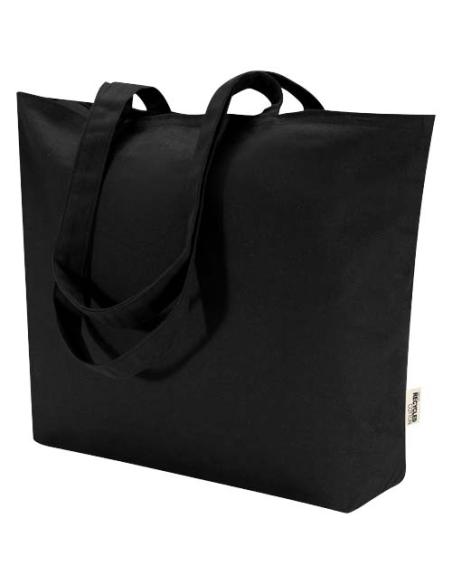 Bolsa Tote de algodón 320 g/m² con cremallera Ningbo N09133021